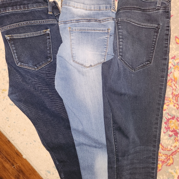 Uniqlo UJ, SO, SONG skinny jeans lot set of three bundle size 5 - Picture 7 of 8